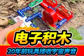 288种玩法的电子积木，竟然是20年前的玩具，接收宇宙的声音视频封面