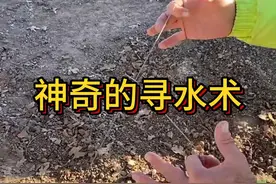 古老而又神秘的寻水术，通过两根铁线就能发现水源 #科普 #涨知识 #万万没想到