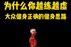 为什么健身越健越虚#运动解剖 #功能性训练 #体态纠正视频封面