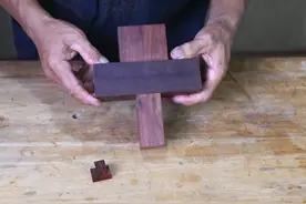 走马榫和马蹄榫，可手动拆卸的卡扣式榫卯结构 #榫卯结构 #一见爱上传统文化