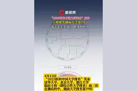 中国大学最新排名发布！湖南大学上升3位，跻身TOP30 #大学排名 #大学 #湖南大学 #中南大学视频封面