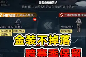 金装跨赛季保留，还能随意更改词条 #和平精英 #和平精英体验服视频封面