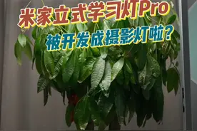米家学习灯Pro，护眼的同时居然还能当摄影灯！#小米大路灯pro #护眼学习灯 #摄影灯视频封面