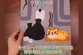救助怀孕的流浪猫#你在抖音搜什么  #儿童益智动画视频封面