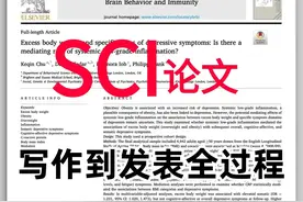 研究生导师散养不教研究生SCI论文教你写作到发表全过程！视频封面