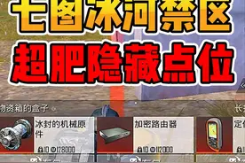 萌新第一次玩冰河禁区，竟发现超肥隐藏打野点 #和平精英地铁逃生