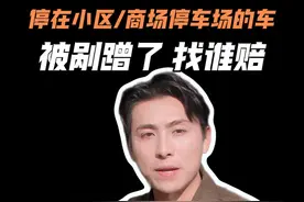 停在小区/停车场的车被划了，找不人咋办？不要急，帅哥手把手教你拿回赔偿！ #汽车划痕  #停车场  #涨知识  #平安好车主  #省心省时又省钱视频封面