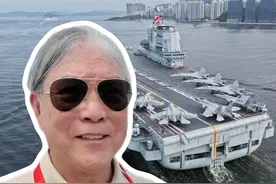 霍震霆赞山东舰访港直呼“好震撼” 中国首艘国产航母山东舰访港期间，香港各界人士纷纷登舰参观，其中港协暨奥委会会长霍震霆在参观后激动表示："好震撼！代表国家先进的国防实力"。#山东舰  #霍震霆  #香港  #霍启刚  #郭晶晶