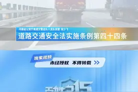 货车占道行驶，交警鸣笛提醒 #高速交警 #货车 #占道 #交通安全视频封面