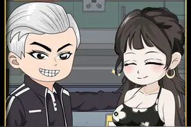 高冷校花一见到陌生男人就喊爸爸 #原创动画 #沙雕动画视频封面