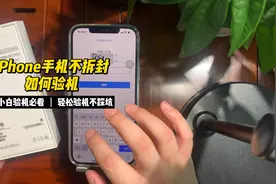 #iPhone 不拆封如何验机！#手机小知识 #不踩坑视频封面