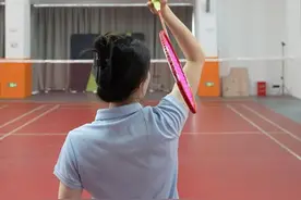 羽毛球正确内旋发力其实很轻松 #羽毛球教学视频封面