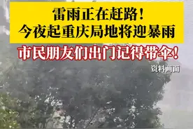 雷雨正在赶路！3月11日夜间到13日白天，重庆大部地区将迎来阵雨或雷雨，局地可能出现暴雨。大家出门请记得带伞！#第1眼TV口说有屏 #抖音精选计划
