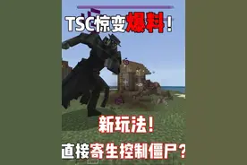 TSC惊变重磅爆料！全新玩法！能够寄生控制僵尸！？ #我的世界 #TSC工作室 #惊变100天