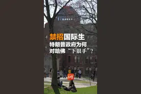 禁招国际生，特朗普政府为何对哈佛下狠手？视频封面