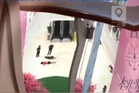 广州一女子5楼跳下砸中路人，被砸者发声：还活着，“今年是我本命年，如果生命中必有一劫，我已安全跨过” #女子跳楼砸中路人 #本命年一切顺利视频封面