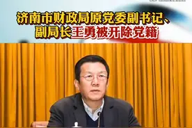 济南市财政局原党委副书记、副局长王勇严重违纪违法被开除党籍 #打虎拍蝇 #违纪违法 #开除党籍视频封面