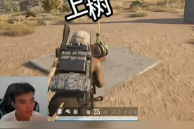 ”给新观众展示一波怎么上树“#绝地求生 #帝斯顿 #老六 #弩总