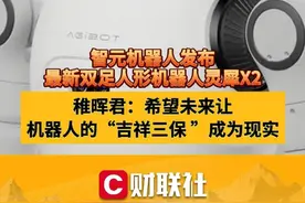 智元机器人发布最新双足人形机器人灵犀X2 稚晖君：希望未来让机器人的“吉祥三保 ”成为现实 #机器人 #人工智能 #稚晖君 #灵犀X2视频封面