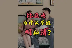 比亚迪为什么不出“明”和“清”？ #夫妻日常 #搞笑