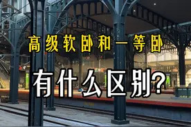 绿皮车的高级软卧和动车的一等卧，有什么样的区别呢？#请100个粉丝盲盒旅行 #特色铁路打卡计划视频封面
