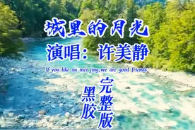 一代歌后许美静唱成名曲《城里的月光》,声线柔美得让人无法忘怀视频封面