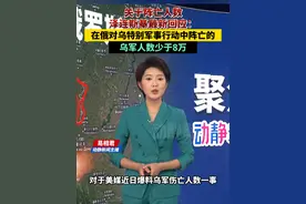 关于阵亡人数，泽连斯基最新回应：在俄对乌特别军事行动中阵亡的乌军人数少于8万