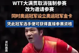 2025年WTT大满贯赛制巨变：WTT取消大满贯赛事强制参赛 视频封面