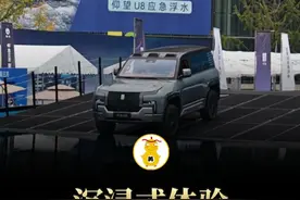 让我爹沉浸式体验仰望U8应急浮水 这车船税没白交啊！#车星计划  #成都车展  #仰望U8视频封面
