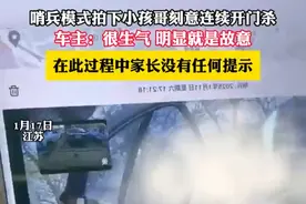 哨兵模式拍下小孩哥刻意连续开车杀 车主：很生气 明显就是故意 在此过程中家长没有任何提示#哨兵模式 #熊孩子 #熊孩子系列视频封面