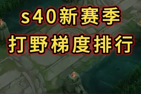 s40新赛季打野梯度排行 #打野梯度 #王者打野梯度 #打野梯度排行