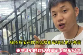 祖母绿和沙佛莱，你会选择哪一个？ #宝石 #绿宝石 #珠宝首饰 #斯里兰卡 #彩色宝石视频封面