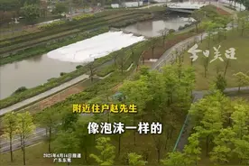 4月12号下午，东莞谢岗镇银湖滨河公园的河面上，突然出现了大量白色泡沫，有不明液体不断从雨水排水口流出，延绵几十米，持续了一个小时左右。14日，记者从当地环保部门获悉，当地环保部门已进行现场取样检测，发现各项指标均没有异常，并非工业废水。（广东台记者 谢平江）