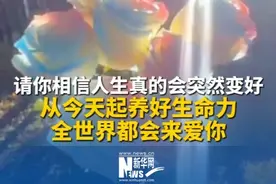 请你相信人生真的会突然变好，从今天起好好吃饭睡觉、收拾房间，养好生命力，全世界都会来爱你