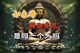 如来和释迦牟尼佛是同一个人吗？ #如来 #释迦牟尼 #佛教知识视频封面