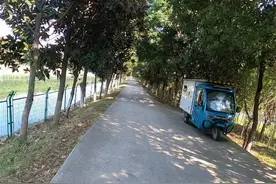 骑着电三轮去旅行，网购自行车没拿到货被人签收，退货80多元