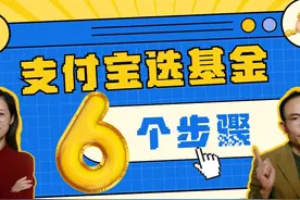 支付宝选基金6个步骤！ 挑选收益高，风险低的优秀基金！
#基金视频封面