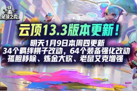 云顶本周四新版本更新！34个羁绊棋子改动，64个装备强化改动视频封面