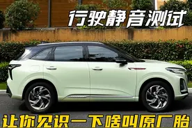 红旗HS3PHEV行驶静音测试独一无二的“原厂胎”相当给力 测试下来视频封面