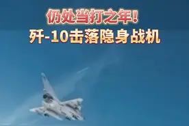 仍处于当打之年！歼-10击落隐身战机 