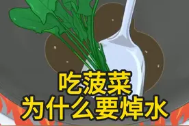 吃菠菜为什么要焯水啊 #生活小常识 #轻漫计划 #有趣的知识又增长了 #科普一下 #万物皆可达