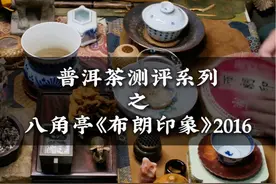 普洱茶测评系列之八角亭《布朗印象》2016 #今天你喝茶了吗视频封面