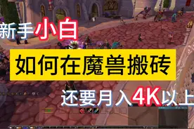 魔兽世界巫妖王之怒，新手小白搬砖推荐~！#魔兽世界