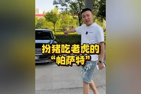 一台扮猪吃老虎的“帕萨特”，当年落地70w，大哥不是没钱，只是选择了低调#大众辉昂 #二手车 #二手车共创计划
