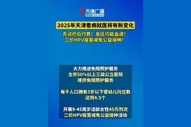 2025年天津看病就医将有新变化！ 先诊疗后付费！各区均能血透！二价HPV疫苗减免公益接种！#天津 #医疗 #HPV视频封面