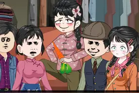 精神病带着兵王打接亲戚一家 #鱼泡直聘 #二次元 #原创动画