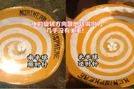 误解！水盆里的漩涡跟地转偏向力几乎没有关系视频封面