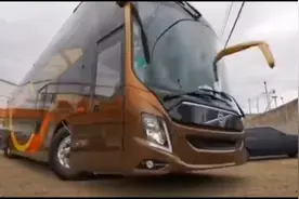 沃尔沃9800客车,内置超豪华卧铺