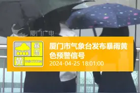一波又一波，厦门今天的雨下得有点久！“五一”节前都是雨！#厦门 #天气 #暴雨视频封面