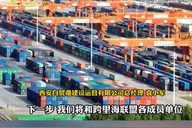 开行频次全国第一 ，中欧班列（西安）跨里海走廊“跑得欢”#陕西dou知道视频封面